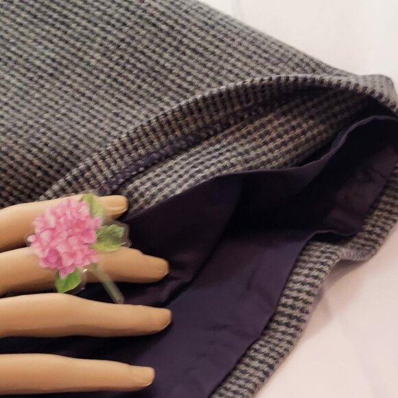 Vintage, Woman's Gray, Lined Shirt, Size 11/12, Not Worn - Picture 5 of 5